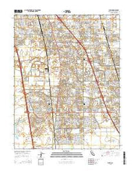 Florin California Current topographic map, 1:24000 scale, 7.5 X 7.5 Minute, Year 2015