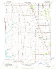 Florin California Historical topographic map, 1:24000 scale, 7.5 X 7.5 Minute, Year 1953