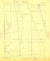 Florin California Historical topographic map, 1:31680 scale, 7.5 X 7.5 Minute, Year 1909