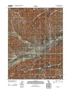 Flournoy California Historical topographic map, 1:24000 scale, 7.5 X 7.5 Minute, Year 2012