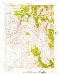Folsom California Historical topographic map, 1:62500 scale, 15 X 15 Minute, Year 1941