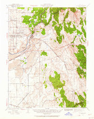 Folsom California Historical topographic map, 1:62500 scale, 15 X 15 Minute, Year 1941