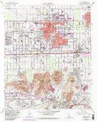 Fontana California Historical topographic map, 1:24000 scale, 7.5 X 7.5 Minute, Year 1967