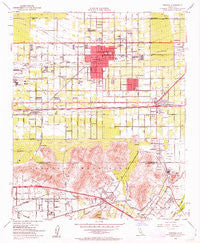 Fontana California Historical topographic map, 1:24000 scale, 7.5 X 7.5 Minute, Year 1953