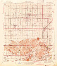 Fontana California Historical topographic map, 1:31680 scale, 7.5 X 7.5 Minute, Year 1943