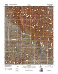 Fonts Point California Historical topographic map, 1:24000 scale, 7.5 X 7.5 Minute, Year 2012