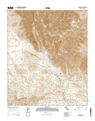 Fonts Point California Current topographic map, 1:24000 scale, 7.5 X 7.5 Minute, Year 2015