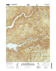 Forbestown California Current topographic map, 1:24000 scale, 7.5 X 7.5 Minute, Year 2015