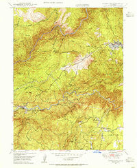Forbestown California Historical topographic map, 1:24000 scale, 7.5 X 7.5 Minute, Year 1955