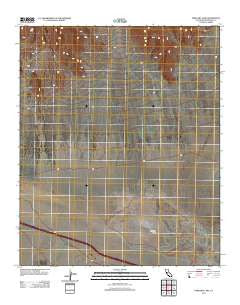 Ford Dry Lake California Historical topographic map, 1:24000 scale, 7.5 X 7.5 Minute, Year 2012