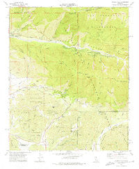 Forest Falls California Historical topographic map, 1:24000 scale, 7.5 X 7.5 Minute, Year 1970