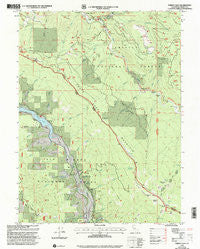 Forest Glen California Historical topographic map, 1:24000 scale, 7.5 X 7.5 Minute, Year 1997