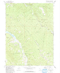 Forest Glen California Historical topographic map, 1:24000 scale, 7.5 X 7.5 Minute, Year 1979