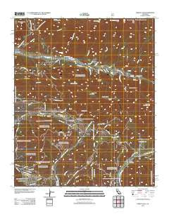 Forest Falls California Historical topographic map, 1:24000 scale, 7.5 X 7.5 Minute, Year 2012