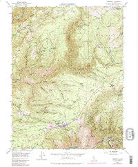 Foresthill California Historical topographic map, 1:24000 scale, 7.5 X 7.5 Minute, Year 1949