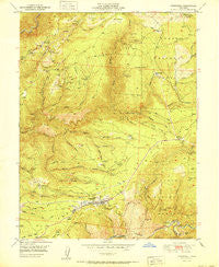 Foresthill California Historical topographic map, 1:24000 scale, 7.5 X 7.5 Minute, Year 1951