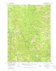 Forks of Salmon California Historical topographic map, 1:62500 scale, 15 X 15 Minute, Year 1955