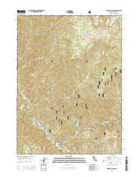Forks of Salmon California Current topographic map, 1:24000 scale, 7.5 X 7.5 Minute, Year 2015