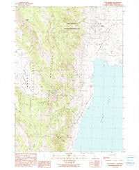Fort Bidwell California Historical topographic map, 1:24000 scale, 7.5 X 7.5 Minute, Year 1990