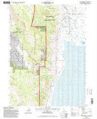 Fort Bidwell California Historical topographic map, 1:24000 scale, 7.5 X 7.5 Minute, Year 1993