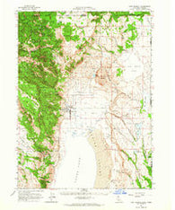 Fort Bidwell California Historical topographic map, 1:62500 scale, 15 X 15 Minute, Year 1962