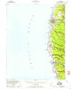 Fort Bragg California Historical topographic map, 1:62500 scale, 15 X 15 Minute, Year 1943