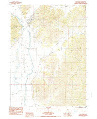 Fort Jones California Historical topographic map, 1:24000 scale, 7.5 X 7.5 Minute, Year 1984