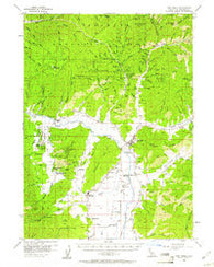 Fort Jones California Historical topographic map, 1:62500 scale, 15 X 15 Minute, Year 1955