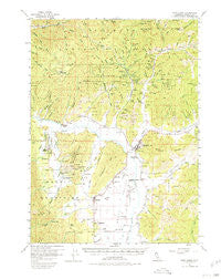Fort Jones California Historical topographic map, 1:62500 scale, 15 X 15 Minute, Year 1955