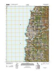 Fort Bragg California Historical topographic map, 1:24000 scale, 7.5 X 7.5 Minute, Year 2012
