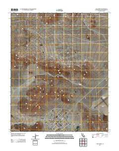 Fort Irwin California Historical topographic map, 1:24000 scale, 7.5 X 7.5 Minute, Year 2012