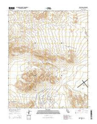 Fort Irwin California Current topographic map, 1:24000 scale, 7.5 X 7.5 Minute, Year 2015