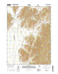 Fort Jones California Current topographic map, 1:24000 scale, 7.5 X 7.5 Minute, Year 2015