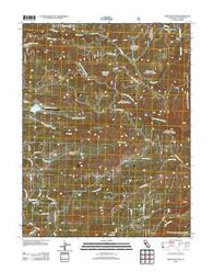 Fort Mountain California Historical topographic map, 1:24000 scale, 7.5 X 7.5 Minute, Year 2012