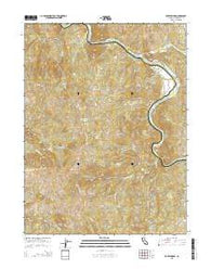 Fort Seward California Current topographic map, 1:24000 scale, 7.5 X 7.5 Minute, Year 2015