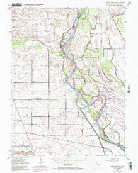 Foster Island California Historical topographic map, 1:24000 scale, 7.5 X 7.5 Minute, Year 1950