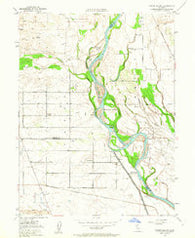 Foster Island California Historical topographic map, 1:24000 scale, 7.5 X 7.5 Minute, Year 1950