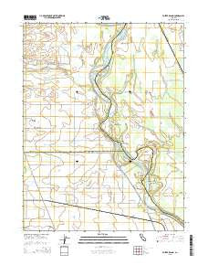 Foster Island California Current topographic map, 1:24000 scale, 7.5 X 7.5 Minute, Year 2015