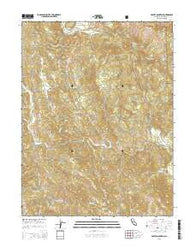 Foster Mountain California Current topographic map, 1:24000 scale, 7.5 X 7.5 Minute, Year 2015