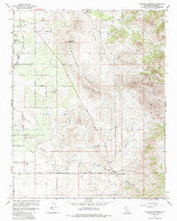 Fountain Springs California Historical topographic map, 1:24000 scale, 7.5 X 7.5 Minute, Year 1965