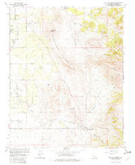 Fountain Springs California Historical topographic map, 1:24000 scale, 7.5 X 7.5 Minute, Year 1965