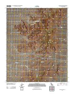 Fountain Peak California Historical topographic map, 1:24000 scale, 7.5 X 7.5 Minute, Year 2012