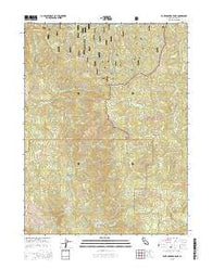 Four Corners Rock California Current topographic map, 1:24000 scale, 7.5 X 7.5 Minute, Year 2015