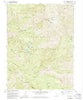 Fouts Springs California Historical topographic map, 1:24000 scale, 7.5 X 7.5 Minute, Year 1968