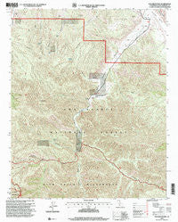 Fox Mountain California Historical topographic map, 1:24000 scale, 7.5 X 7.5 Minute, Year 1995