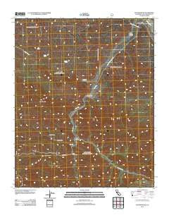Fox Mountain California Historical topographic map, 1:24000 scale, 7.5 X 7.5 Minute, Year 2012