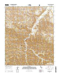 Fox Mountain California Current topographic map, 1:24000 scale, 7.5 X 7.5 Minute, Year 2015