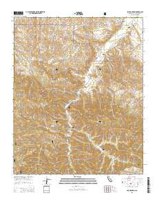 Fox Mountain California Current topographic map, 1:24000 scale, 7.5 X 7.5 Minute, Year 2015