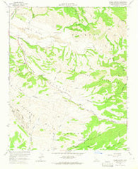 Foxen Canyon California Historical topographic map, 1:24000 scale, 7.5 X 7.5 Minute, Year 1964