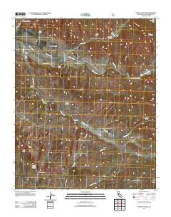 Foxen Canyon California Historical topographic map, 1:24000 scale, 7.5 X 7.5 Minute, Year 2012